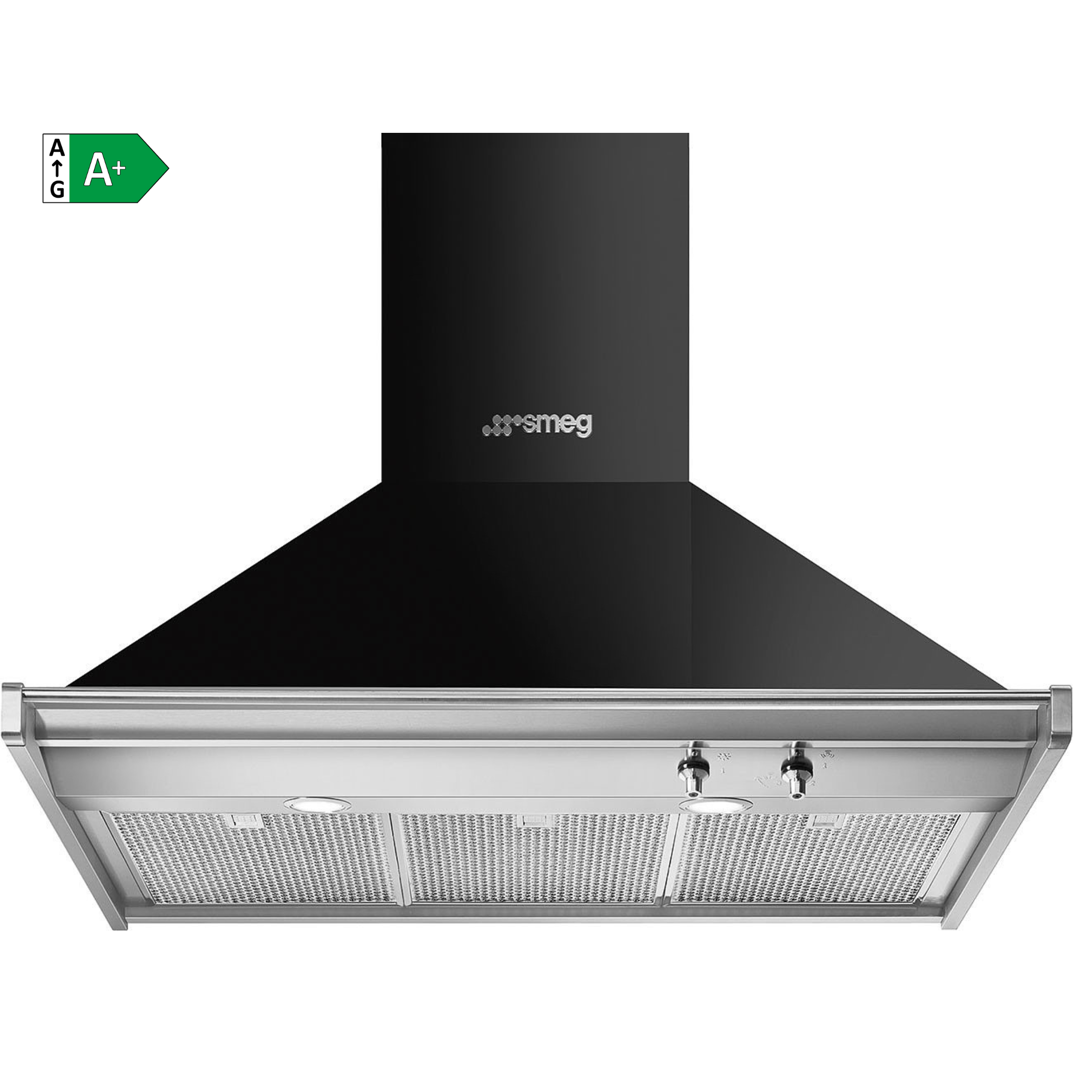 CAMP. SMEG KD90HNE 90CM NEGRA CLASICA